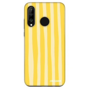 Husă pentru Huawei P30 Lite - Lines lemon
