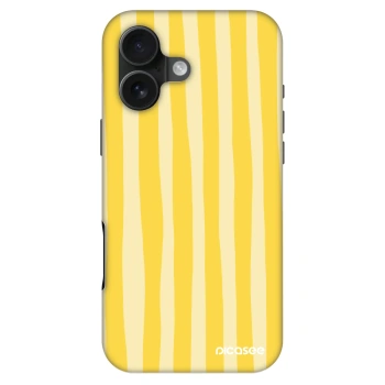 Husă pentru Apple iPhone 16 - Lines lemon