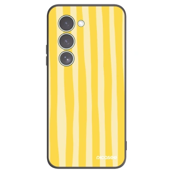 Picasee husă neagră din silicon pentru Xiaomi Redmi 15 5G - Lines lemon