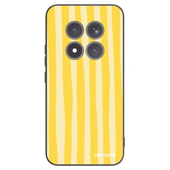 Picasee husă neagră din silicon pentru Xiaomi Redmi Note 15 Pro+ - Lines lemon