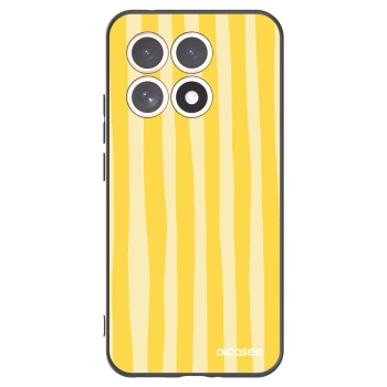 Picasee husă neagră din silicon pentru Xiaomi 15T - Lines lemon