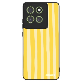 Husă pentru Motorola Moto G86 Power 5G - Lines lemon