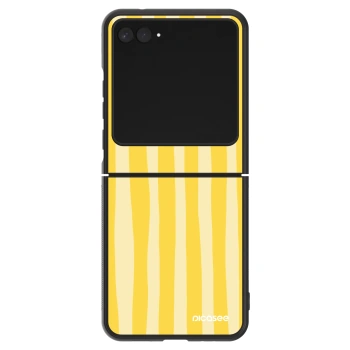 Husă pentru Motorola Razr 60 - Lines lemon