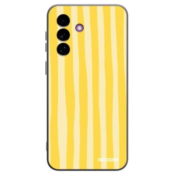 Husă pentru Samsung Galaxy A37 - Lines lemon