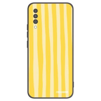 Husă pentru Samsung Galaxy A30s A307F - Lines lemon