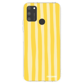 Husă pentru Honor 9A - Lines lemon