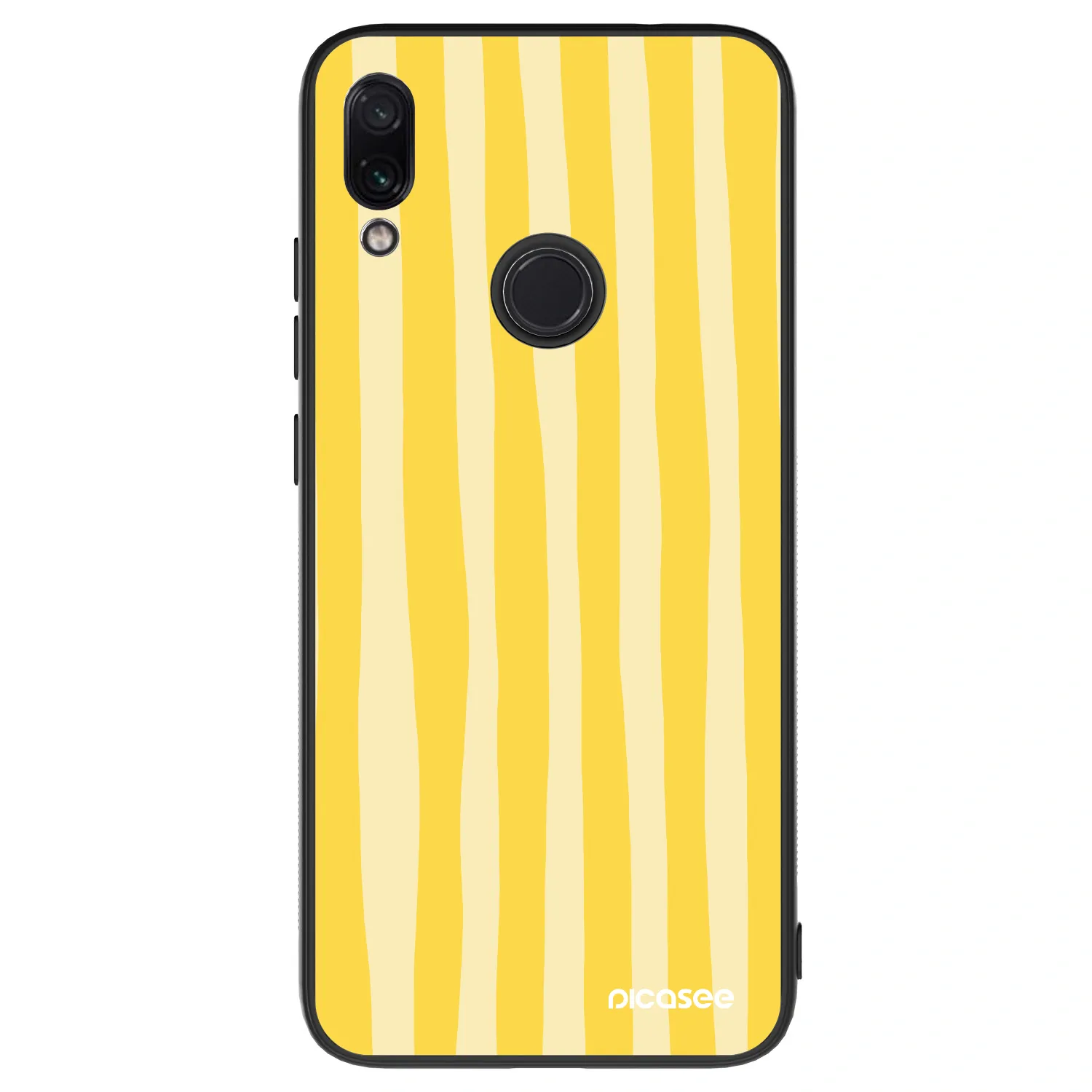 Picasee ULTIMATE CASE pentru Xiaomi Redmi Note 7 - Lines lemon