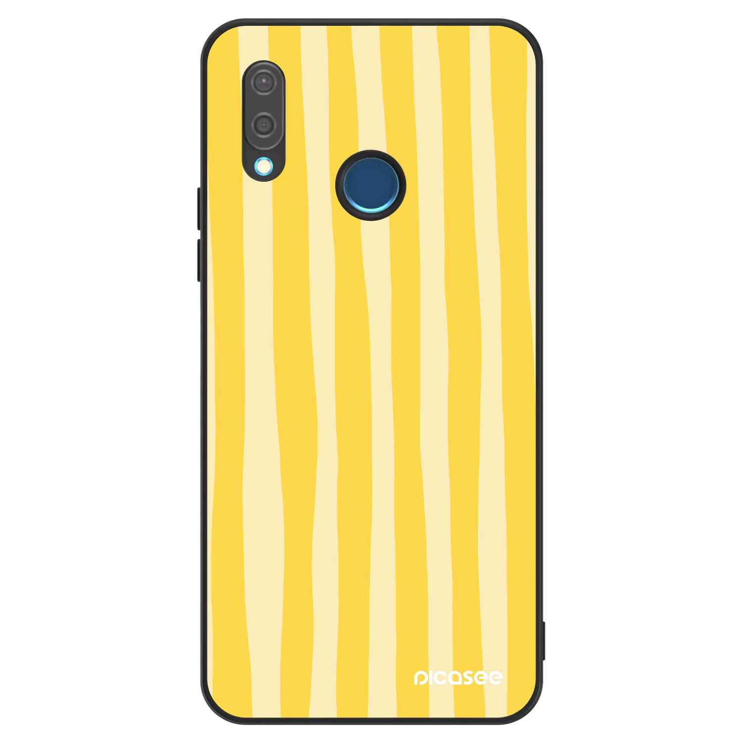 Picasee ULTIMATE CASE pentru Huawei P20 Lite - Lines lemon