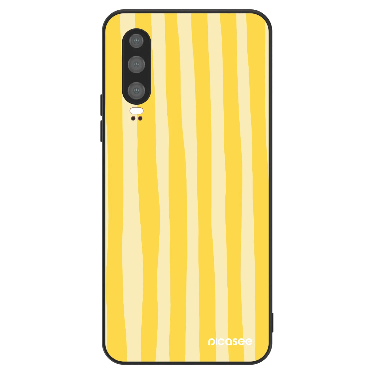 Picasee ULTIMATE CASE pentru Huawei P30 - Lines lemon