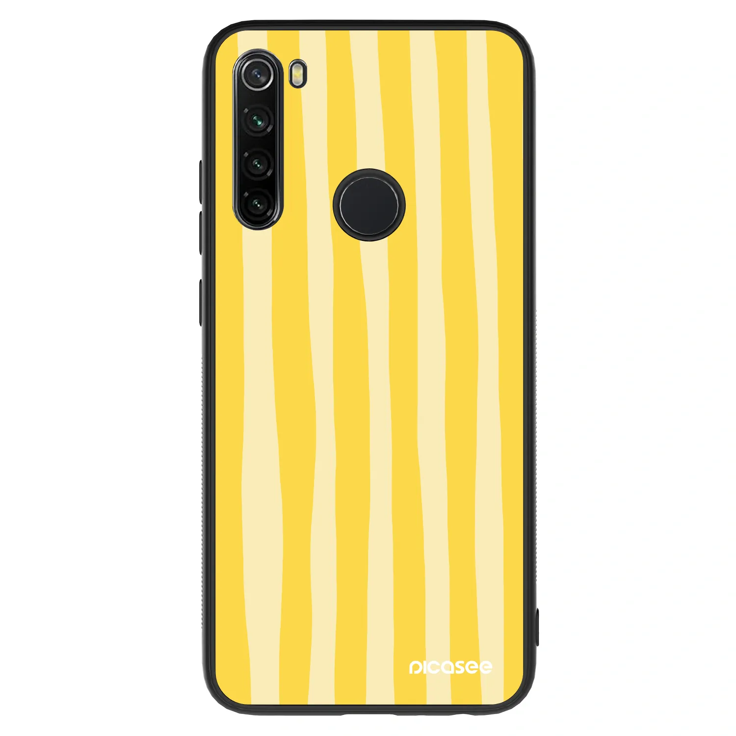Picasee ULTIMATE CASE pentru Xiaomi Redmi Note 8 - Lines lemon