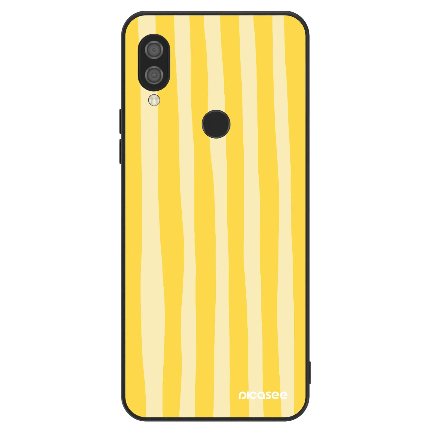 Picasee ULTIMATE CASE pentru Xiaomi Redmi 7 - Lines lemon