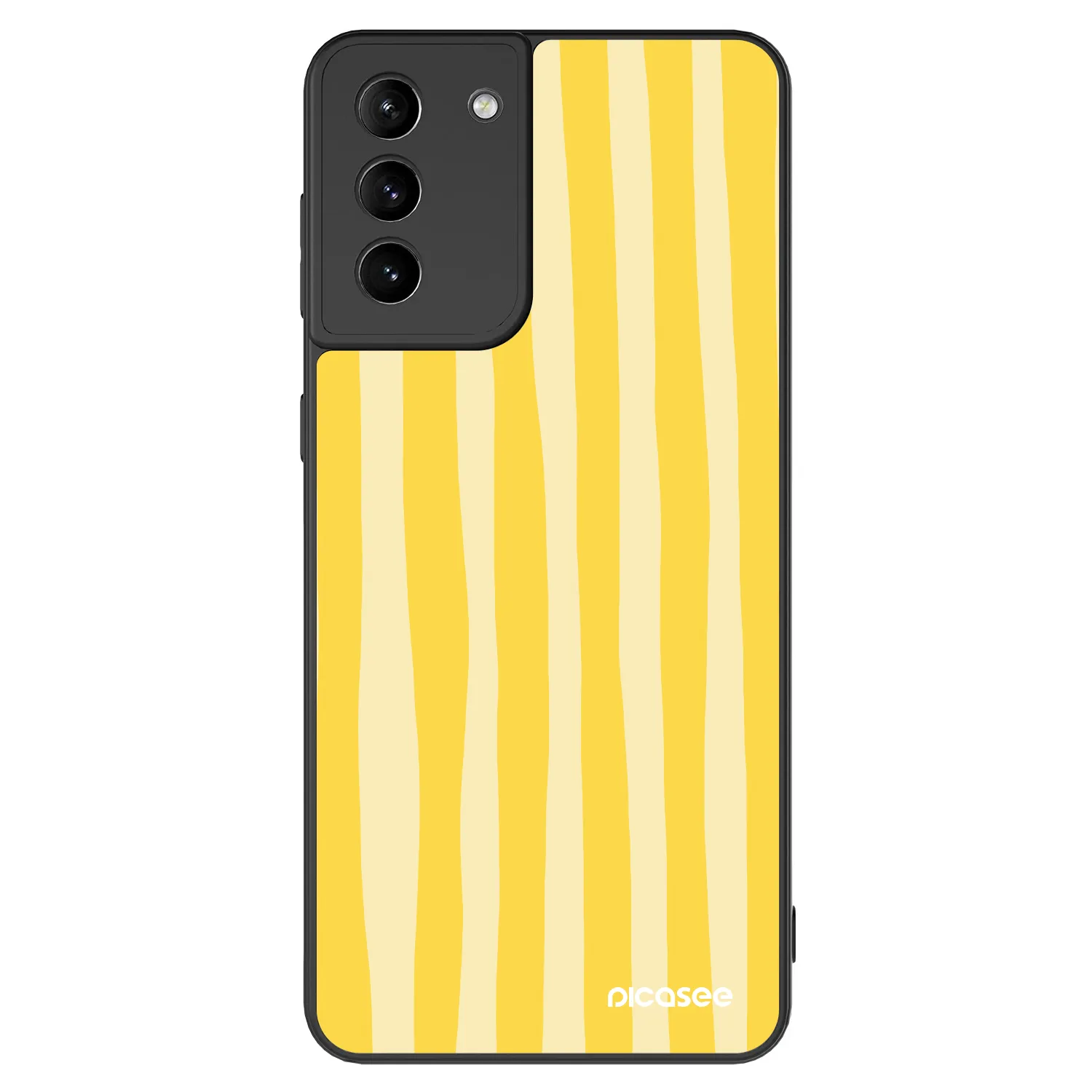Picasee ULTIMATE CASE pentru Samsung Galaxy S21+ 5G G996F - Lines lemon