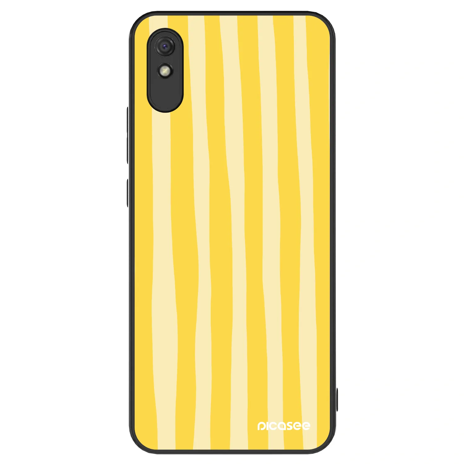 Picasee ULTIMATE CASE pentru Xiaomi Redmi 9AT - Lines lemon