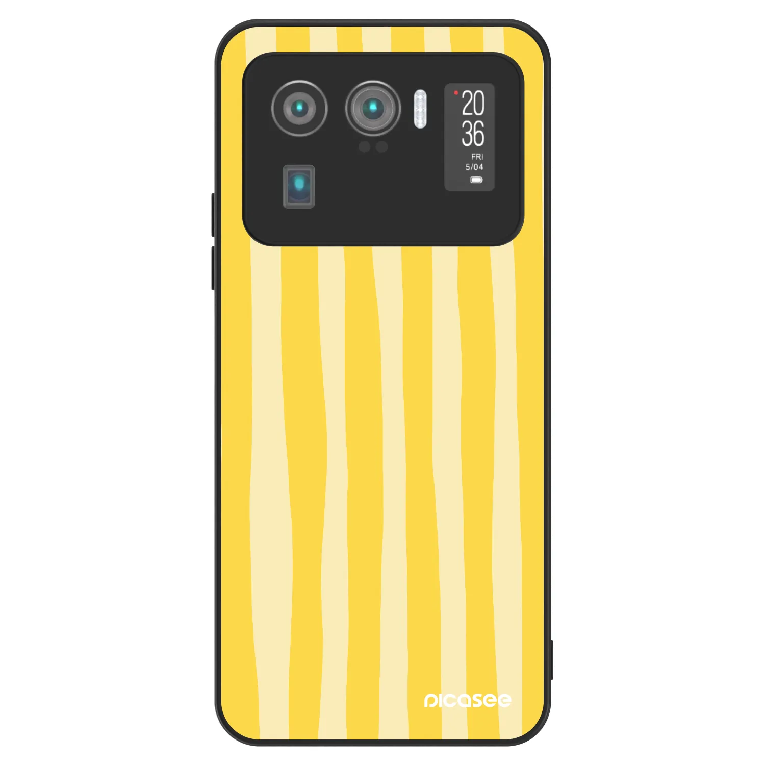 Picasee ULTIMATE CASE pentru Xiaomi Mi 11 Ultra - Lines lemon