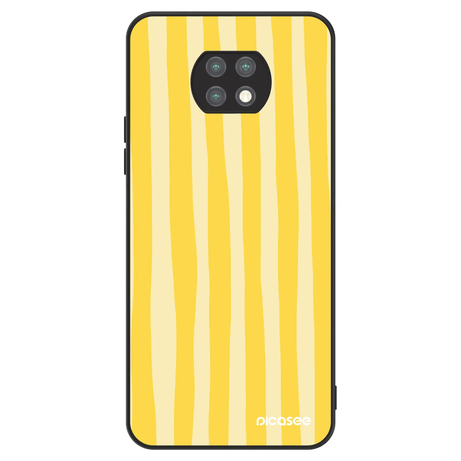 Picasee ULTIMATE CASE pentru Xiaomi Redmi Note 9T - Lines lemon