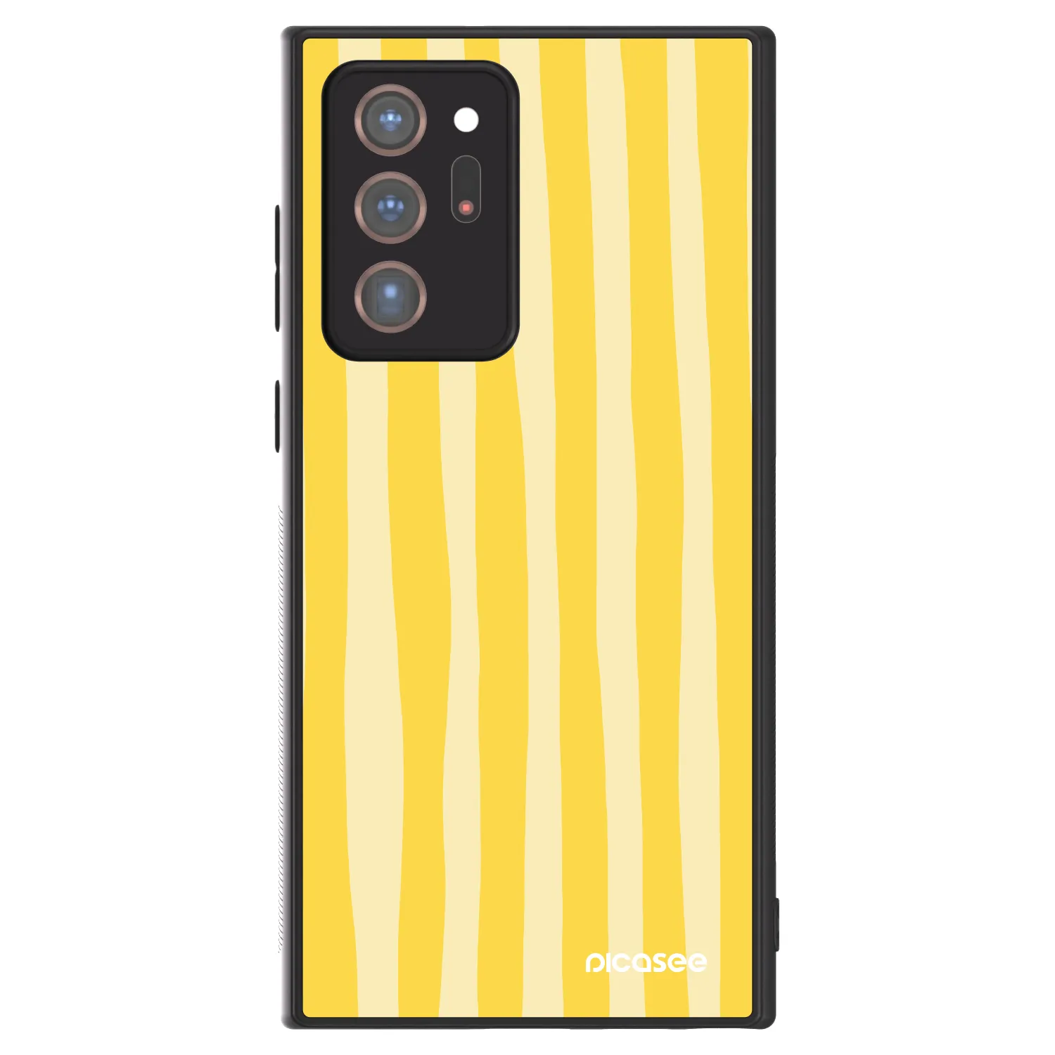 Picasee ULTIMATE CASE pentru Samsung Galaxy Note 20 Ultra - Lines lemon