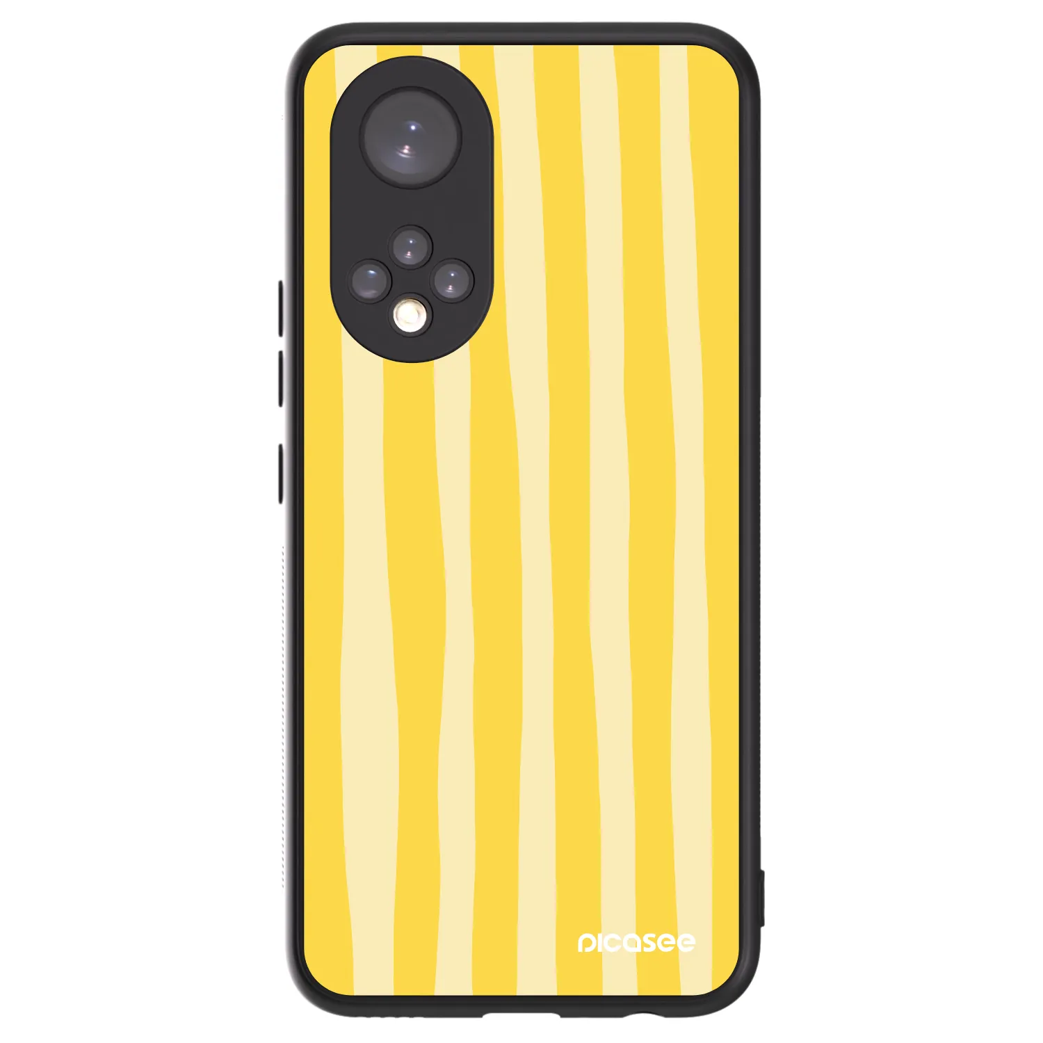 Picasee ULTIMATE CASE pentru Honor 50 5G - Lines lemon