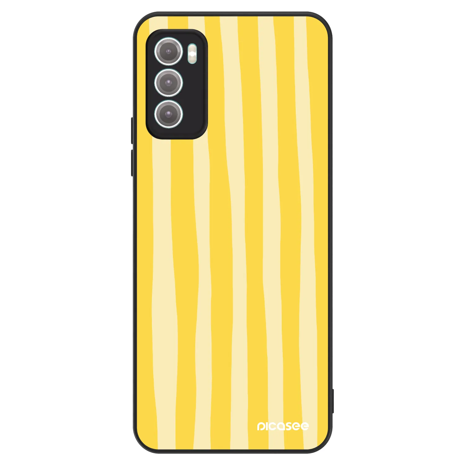 Picasee ULTIMATE CASE pentru Motorola Moto G60 - Lines lemon