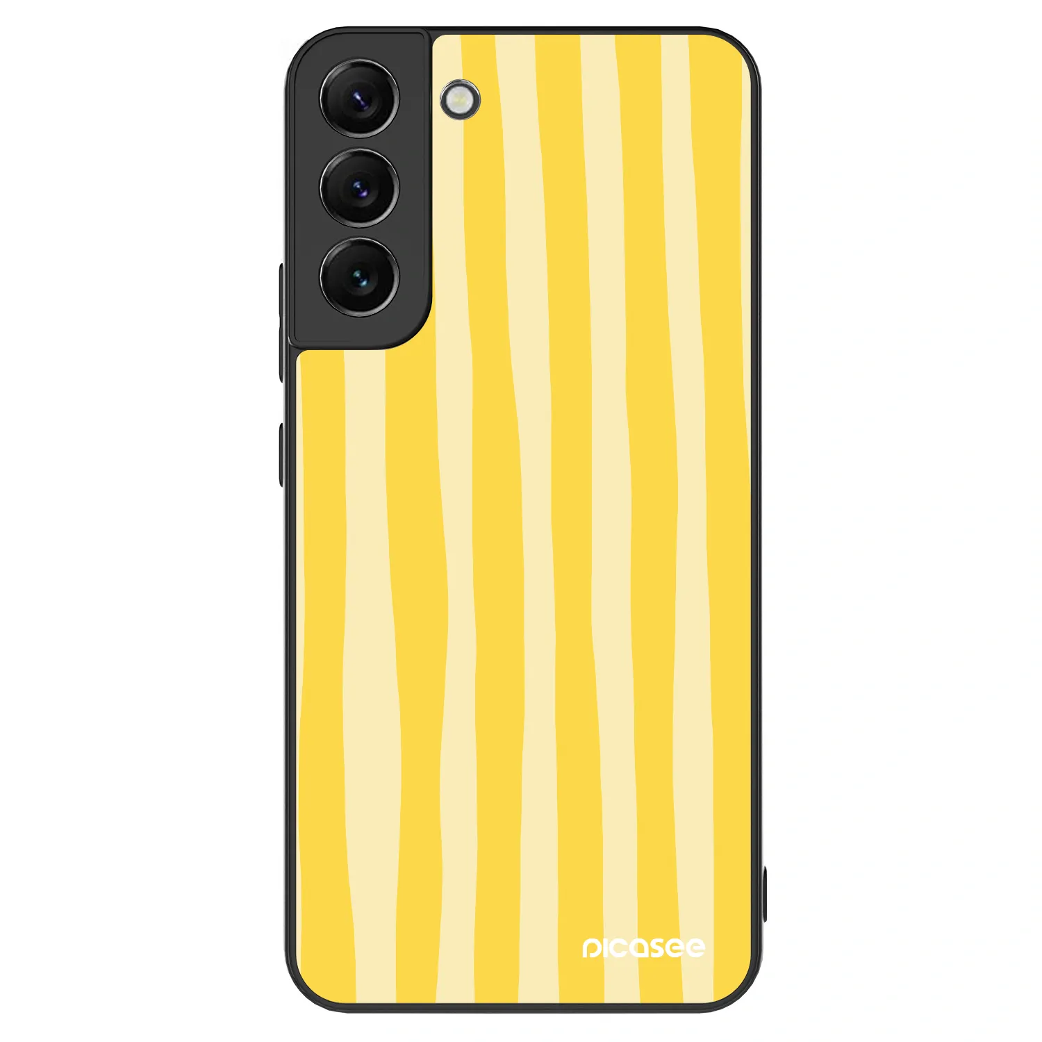 Picasee ULTIMATE CASE pentru Samsung Galaxy S22+ 5G - Lines lemon