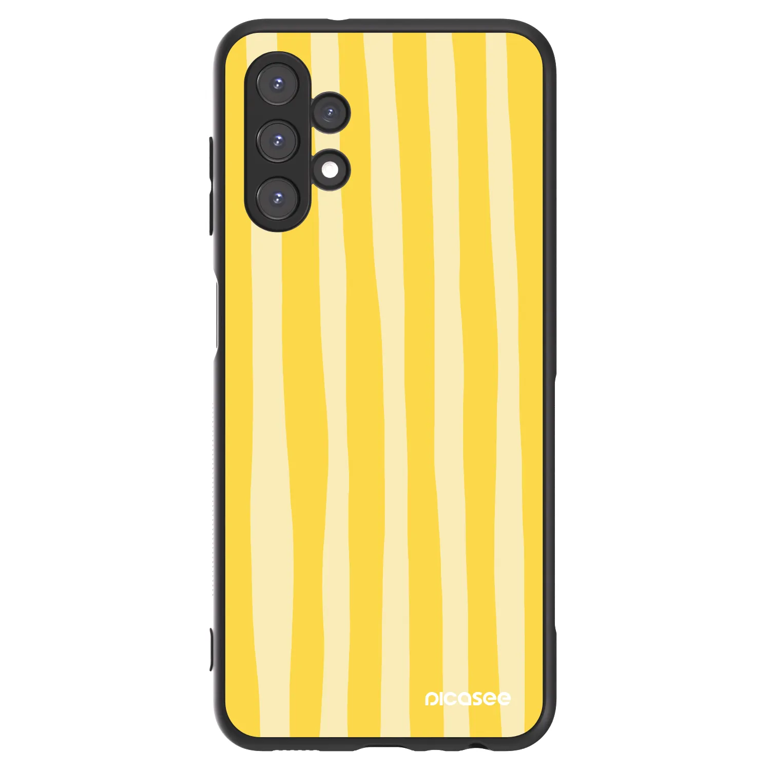Picasee ULTIMATE CASE pentru Samsung Galaxy A13 4G A135 - Lines lemon