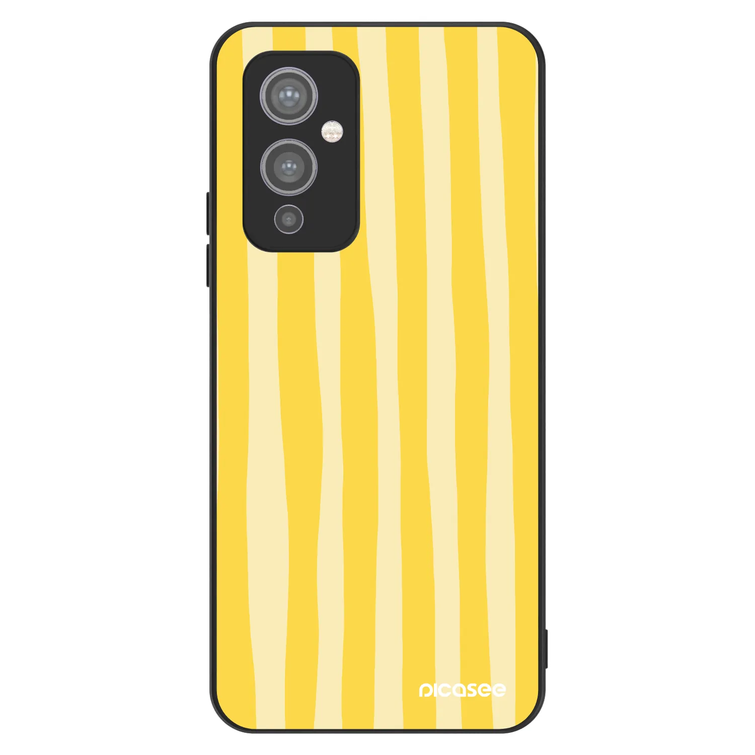 Picasee ULTIMATE CASE pentru OnePlus 9 - Lines lemon