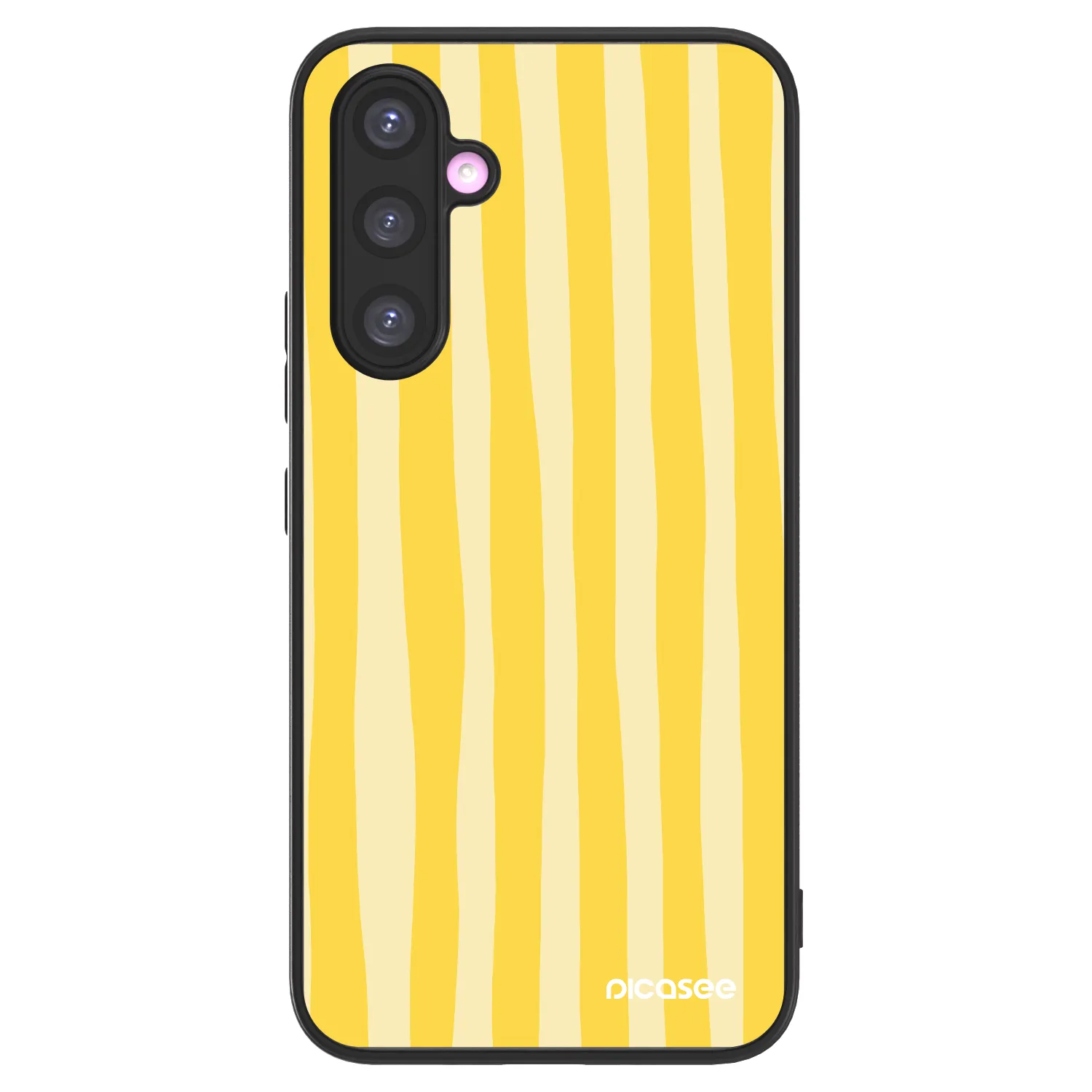 Picasee ULTIMATE CASE pentru Samsung Galaxy A54 5G A546B - Lines lemon