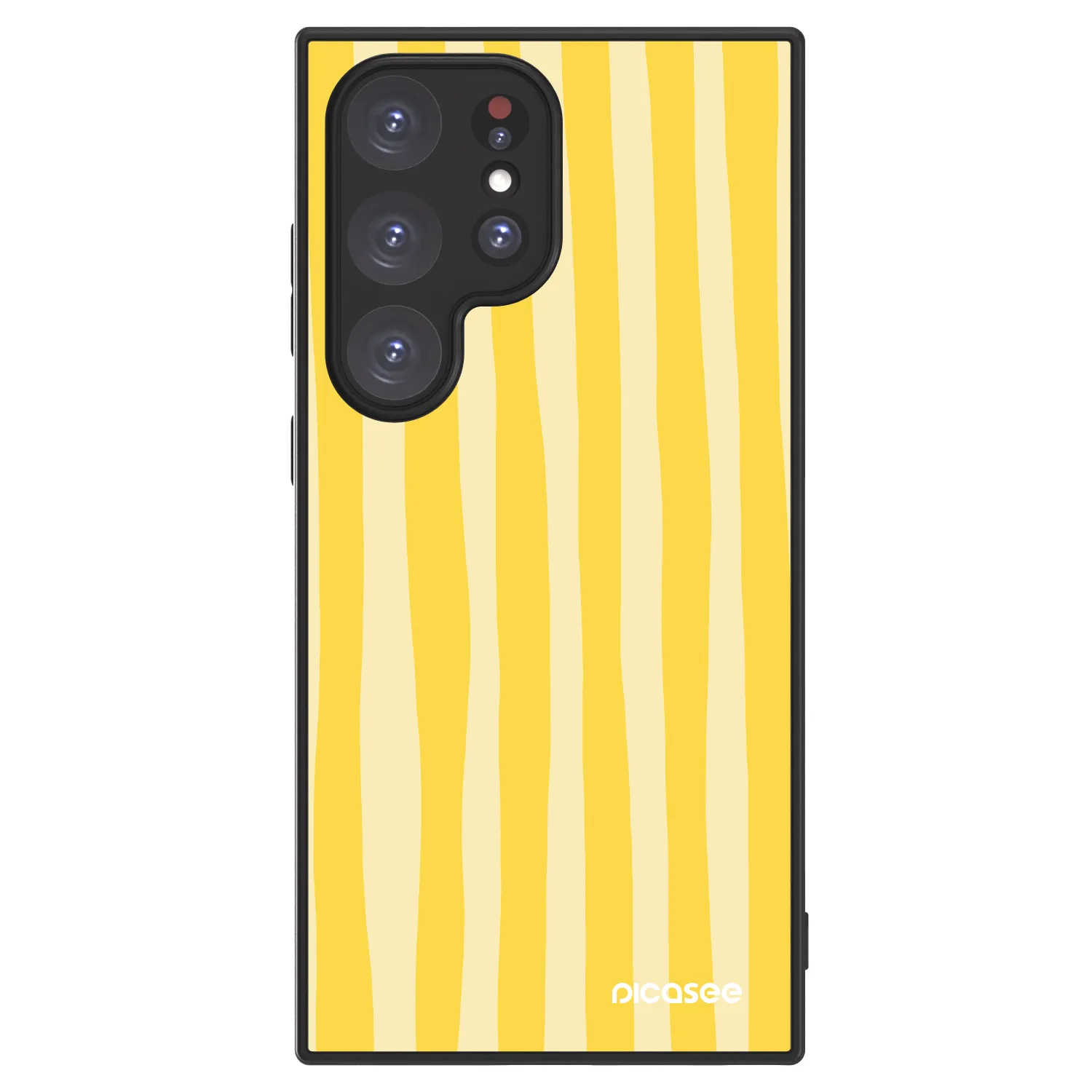 Picasee ULTIMATE CASE pentru Samsung Galaxy S24 Ultra S928B 5G - Lines lemon
