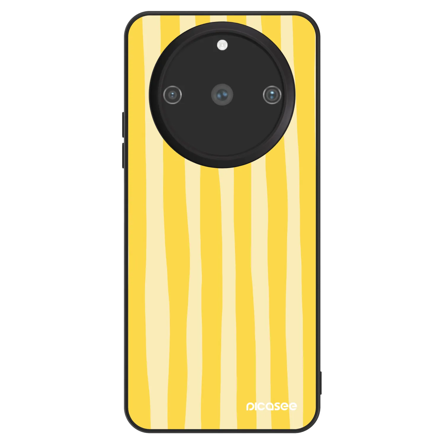 Picasee ULTIMATE CASE pentru Realme 11 Pro+ - Lines lemon