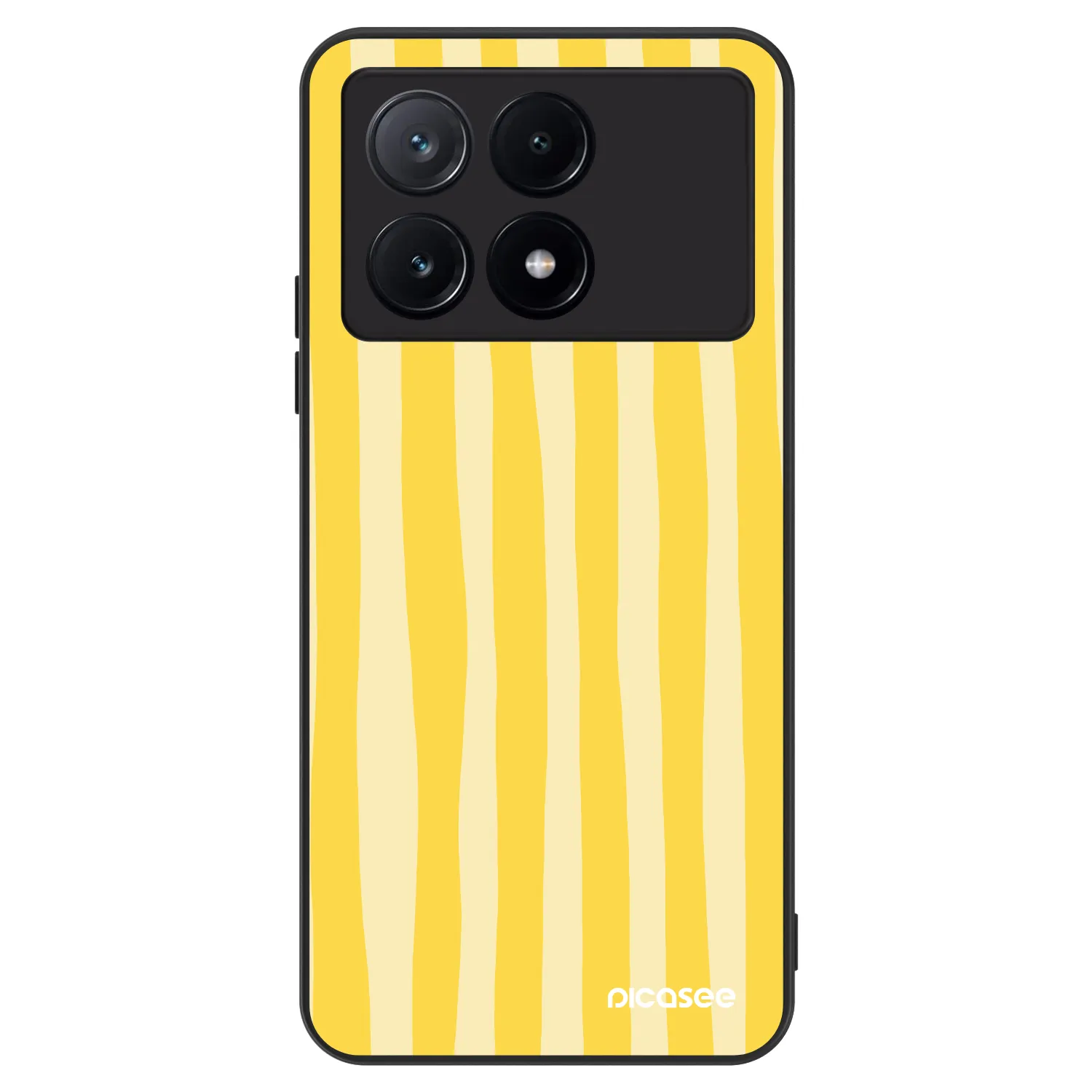 Picasee ULTIMATE CASE pentru Xiaomi Poco X6 Pro - Lines lemon