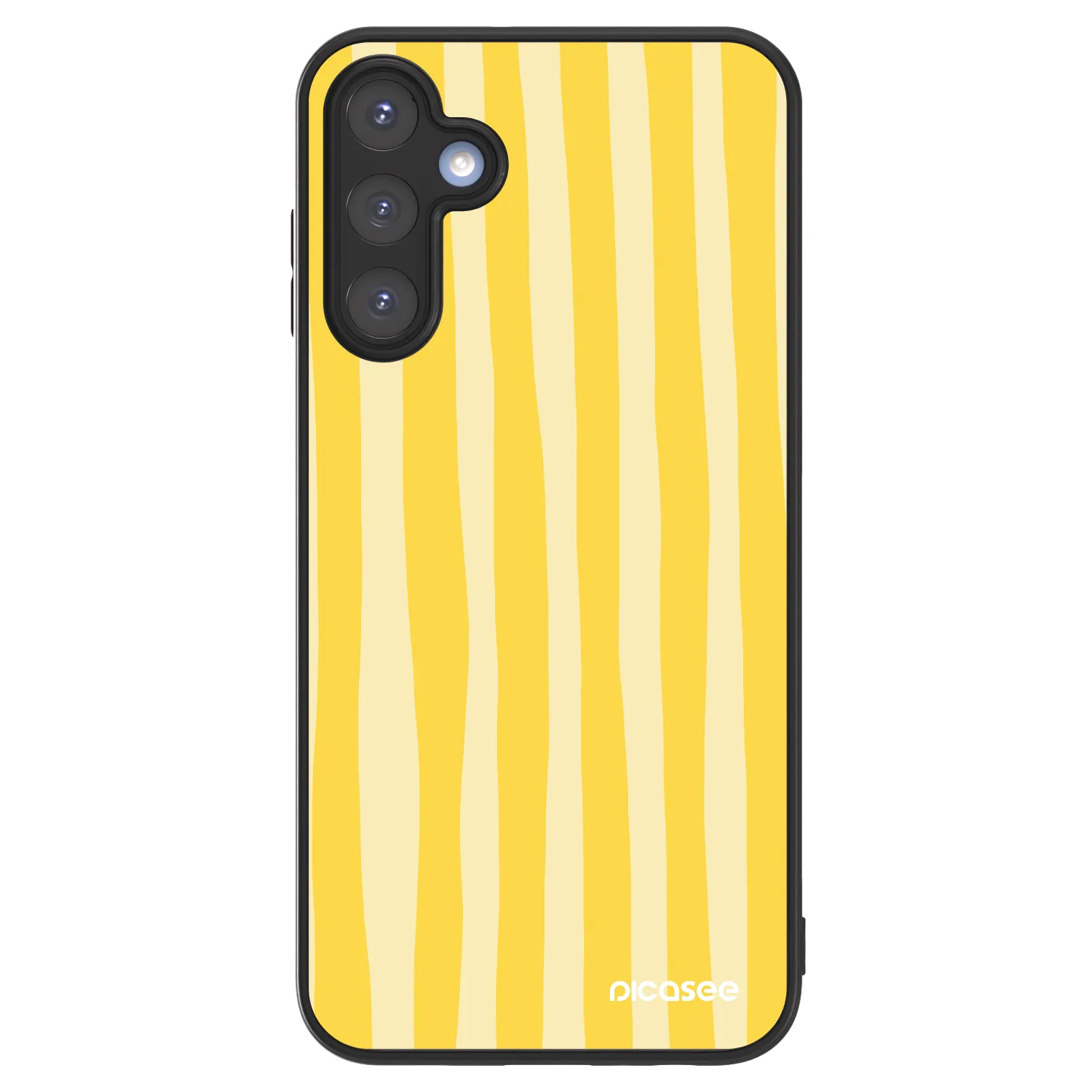 Picasee ULTIMATE CASE pentru Samsung Galaxy A15 A156B 5G - Lines lemon