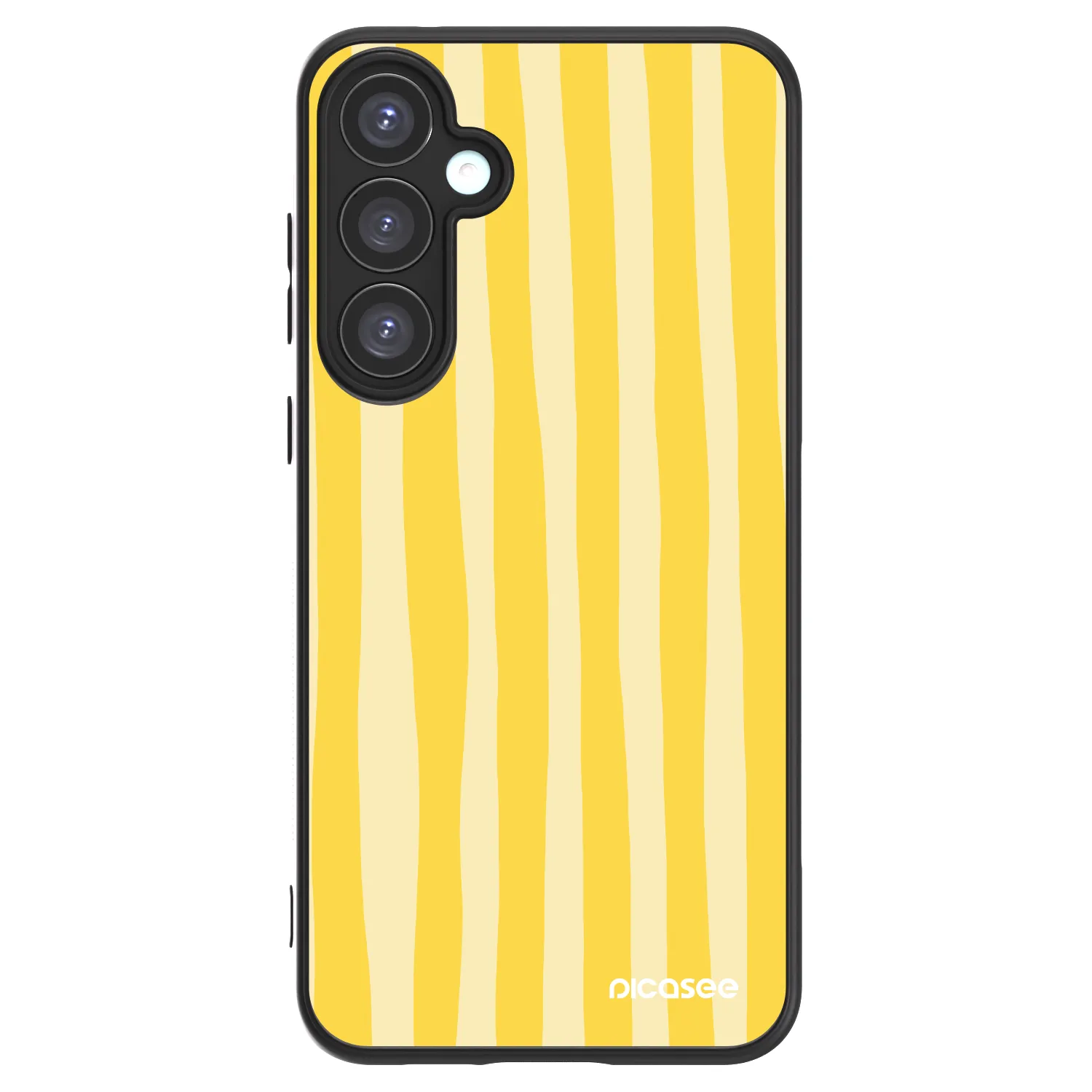 Picasee ULTIMATE CASE pentru Samsung Galaxy A55 5G A556B - Lines lemon