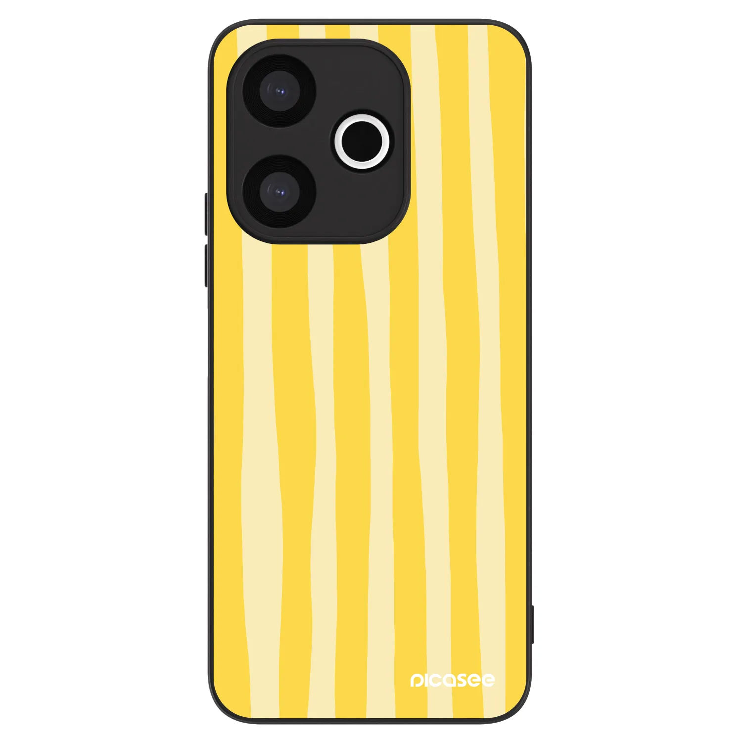 Picasee ULTIMATE CASE pentru Xiaomi Redmi 13 4G - Lines lemon
