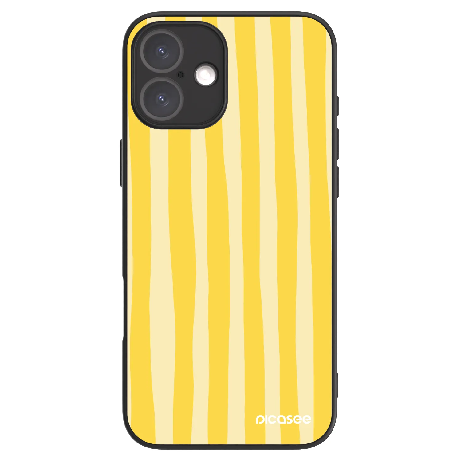 Picasee ULTIMATE CASE MagSafe pentru Apple iPhone 16 Plus - Lines lemon