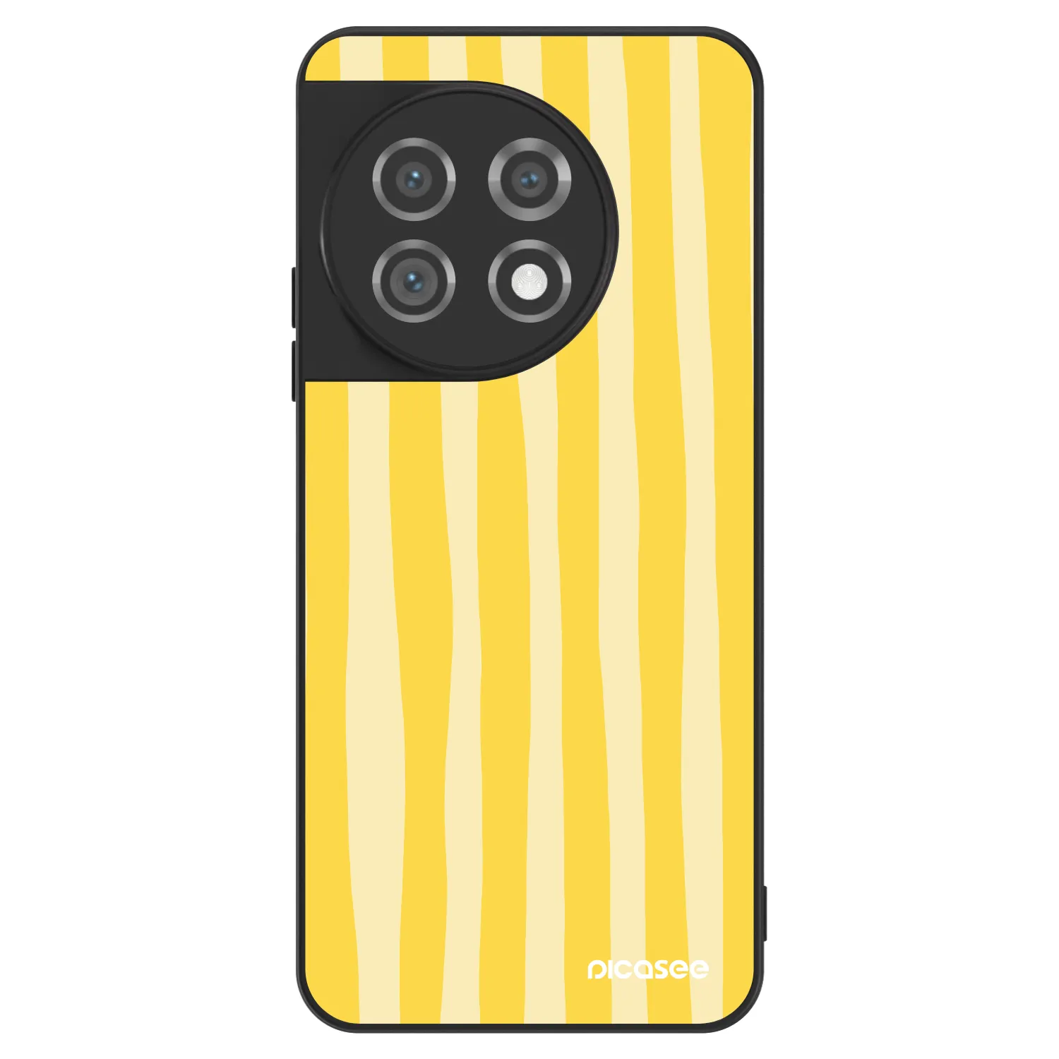 Picasee ULTIMATE CASE pentru OnePlus 11 5G - Lines lemon