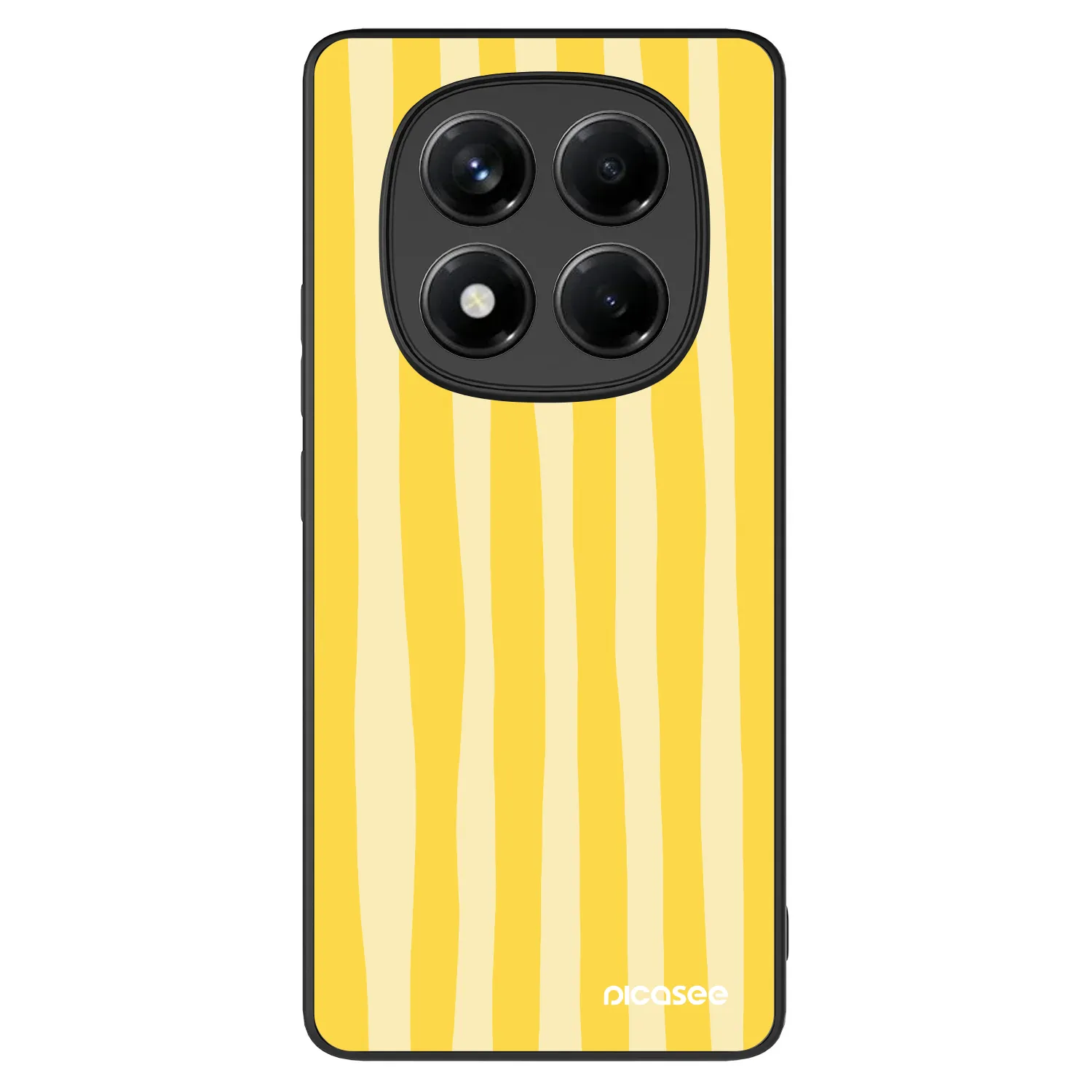 Picasee ULTIMATE CASE pentru Xiaomi Redmi Note 14 Pro+ 5G - Lines lemon