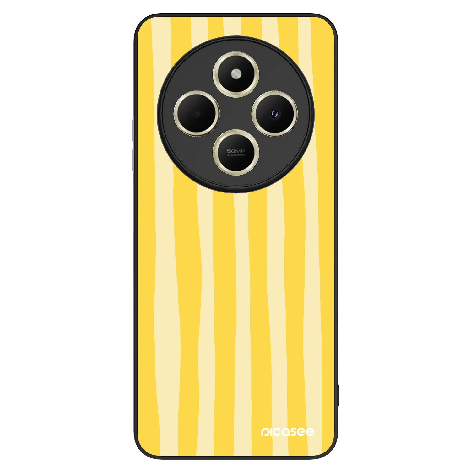 Picasee ULTIMATE CASE pentru Xiaomi Redmi 14C - Lines lemon