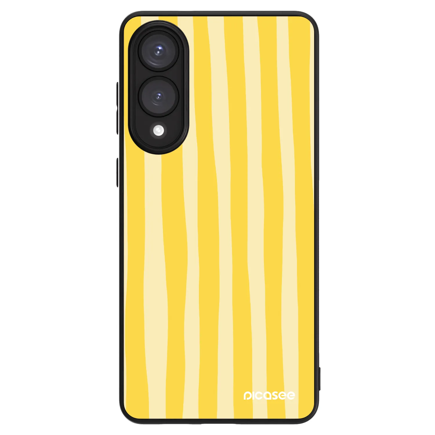 Picasee ULTIMATE CASE pentru Samsung Galaxy S25 Edge 5G - Lines lemon