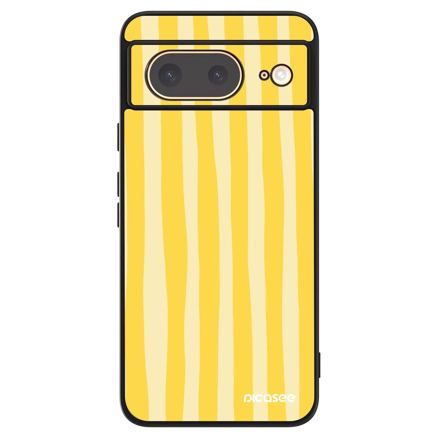 Picasee ULTIMATE CASE pentru Google Pixel 8 - Lines lemon