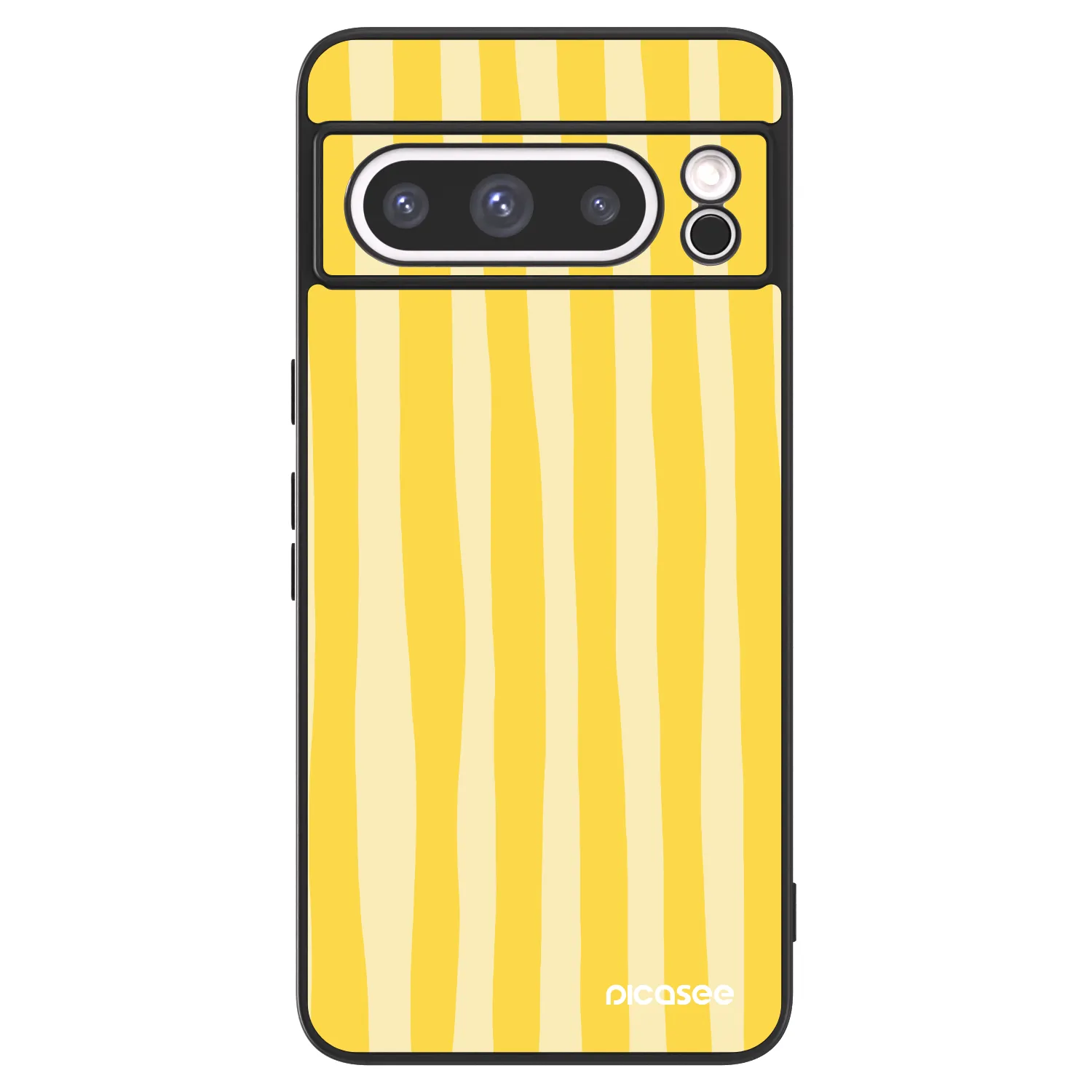Picasee ULTIMATE CASE pentru Google Pixel 8 Pro - Lines lemon