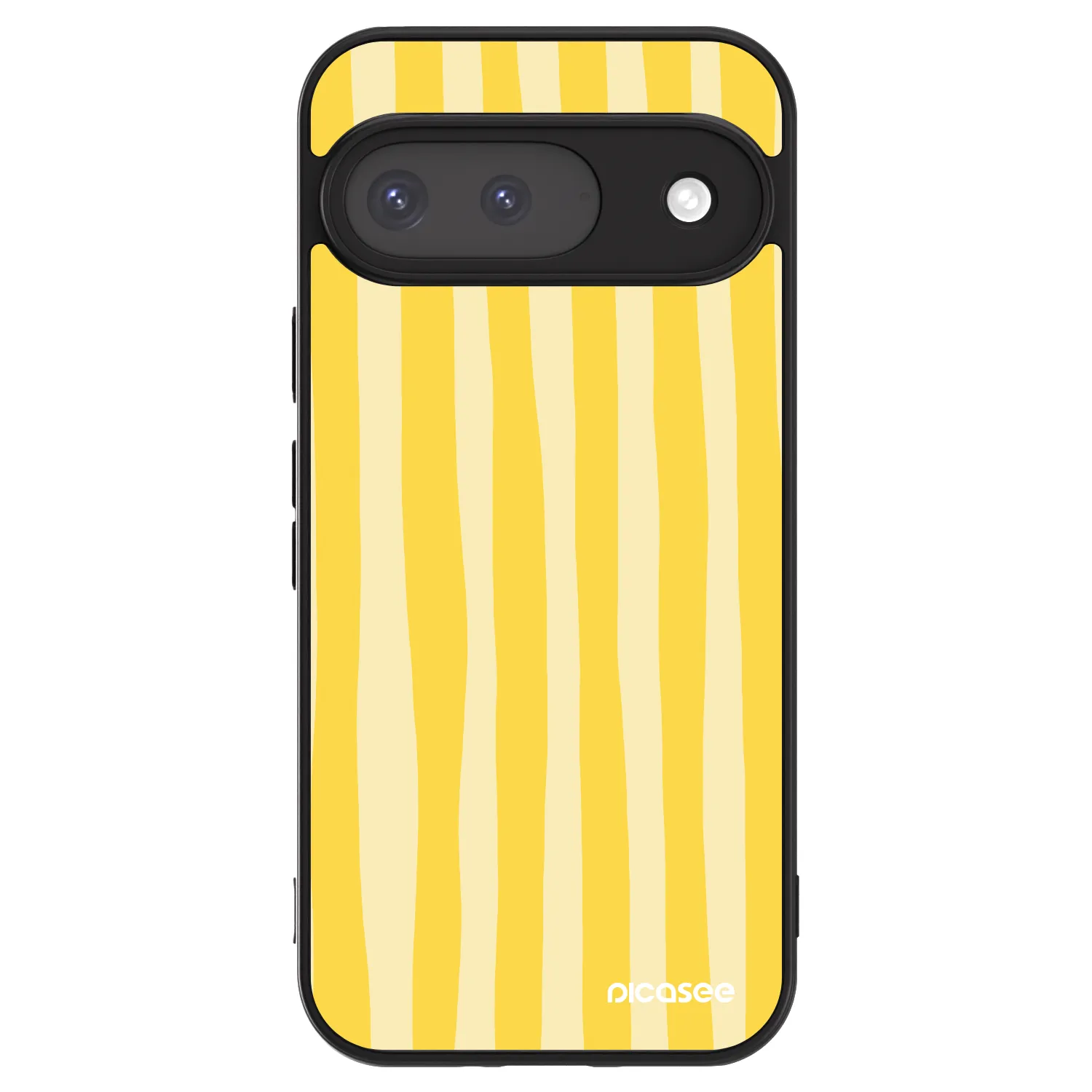 Picasee ULTIMATE CASE pentru Google Pixel 9 - Lines lemon