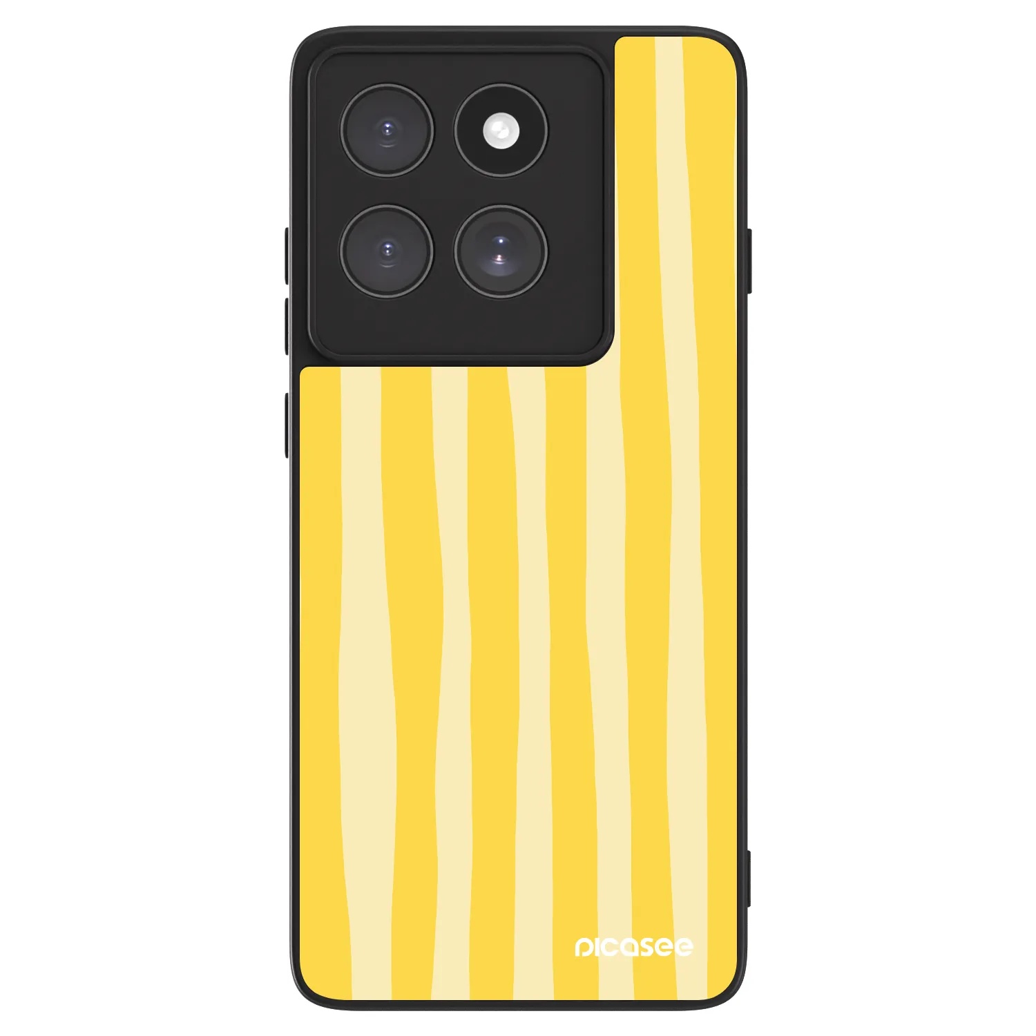 Picasee ULTIMATE CASE pentru Motorola Edge 60 Fusion - Lines lemon