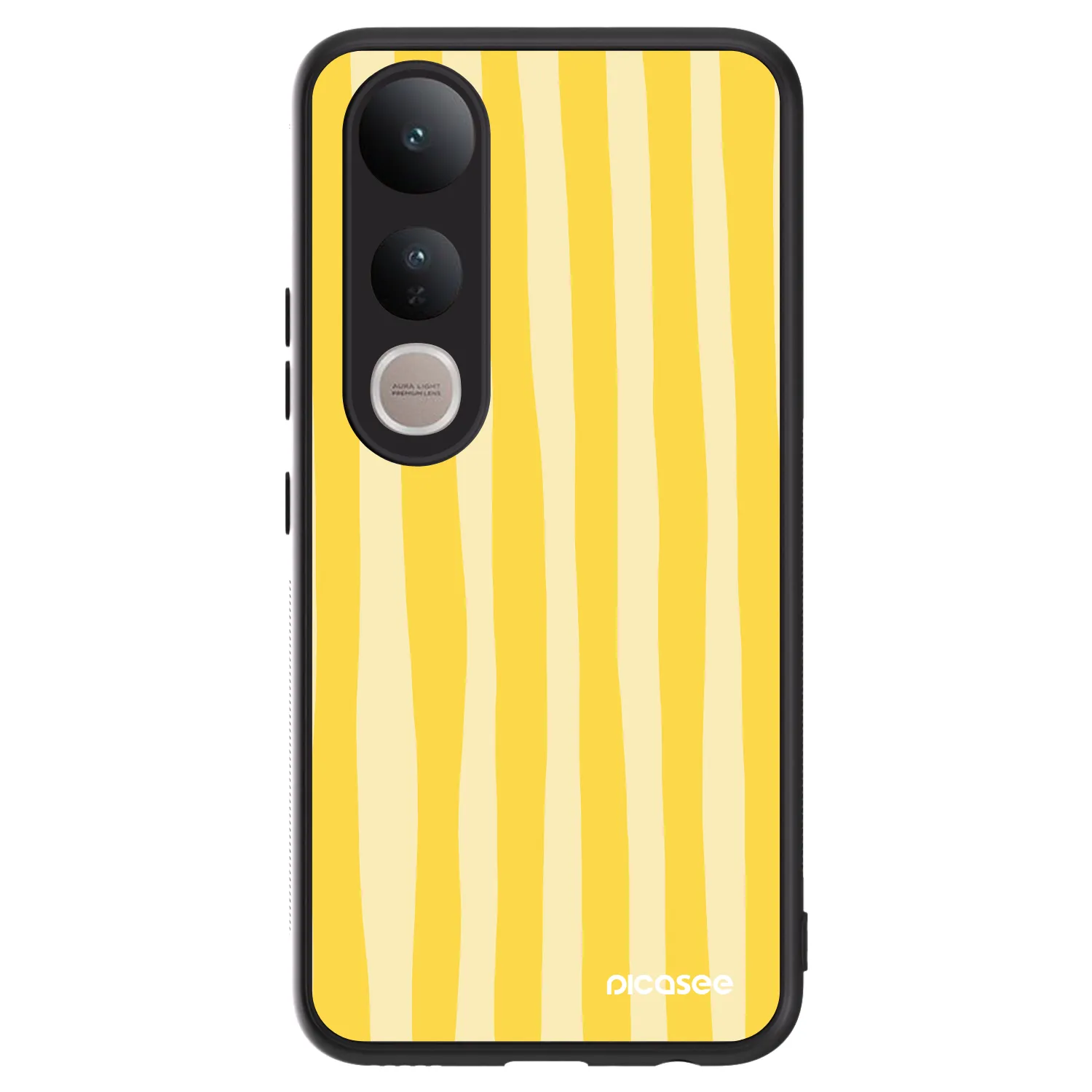 Picasee ULTIMATE CASE pentru Vivo V50 Lite 5G - Lines lemon