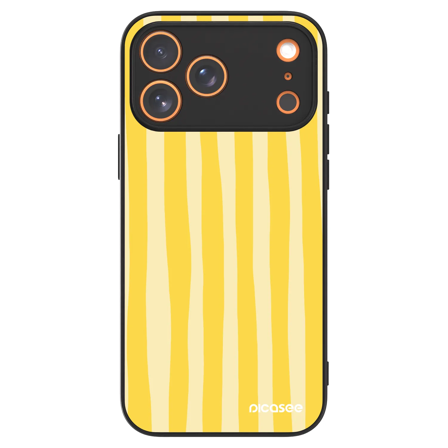 Picasee ULTIMATE CASE MagSafe pentru Apple iPhone 17 Pro Max - Lines lemon