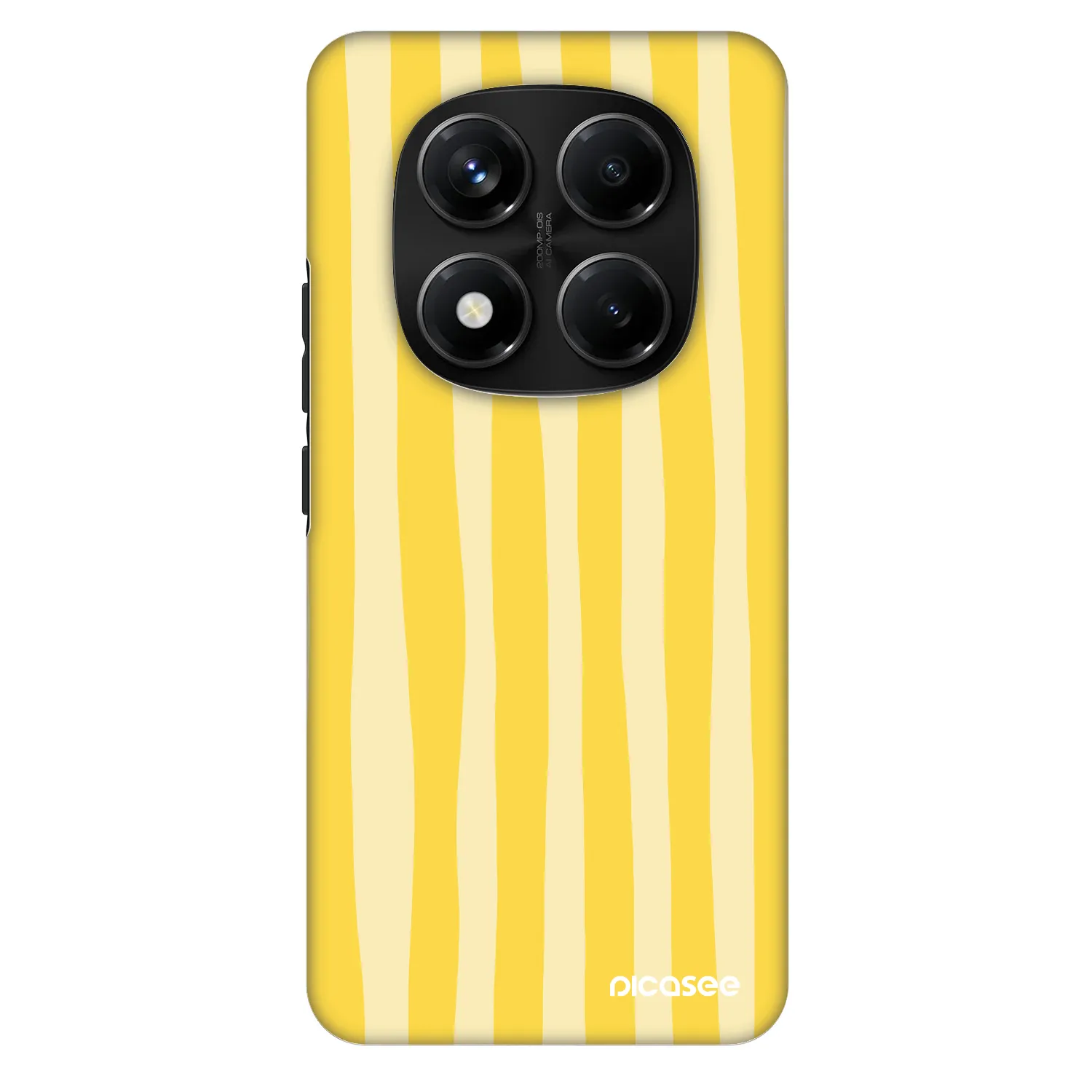 Picasee Fashion Case pentru Xiaomi Redmi Note 14 Pro+ 5G - Lines lemon