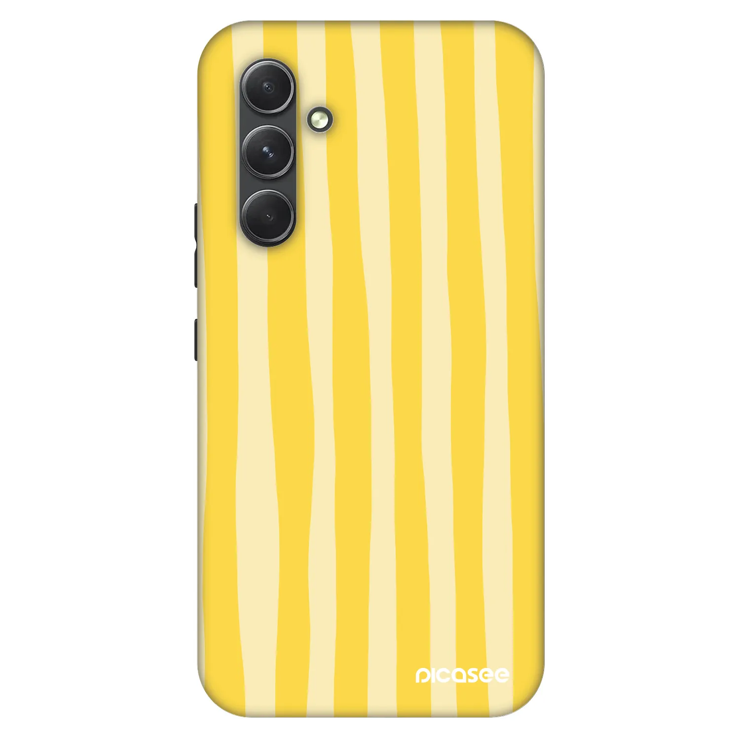 Picasee Fashion Case pentru Samsung Galaxy A54 5G A546B - Lines lemon