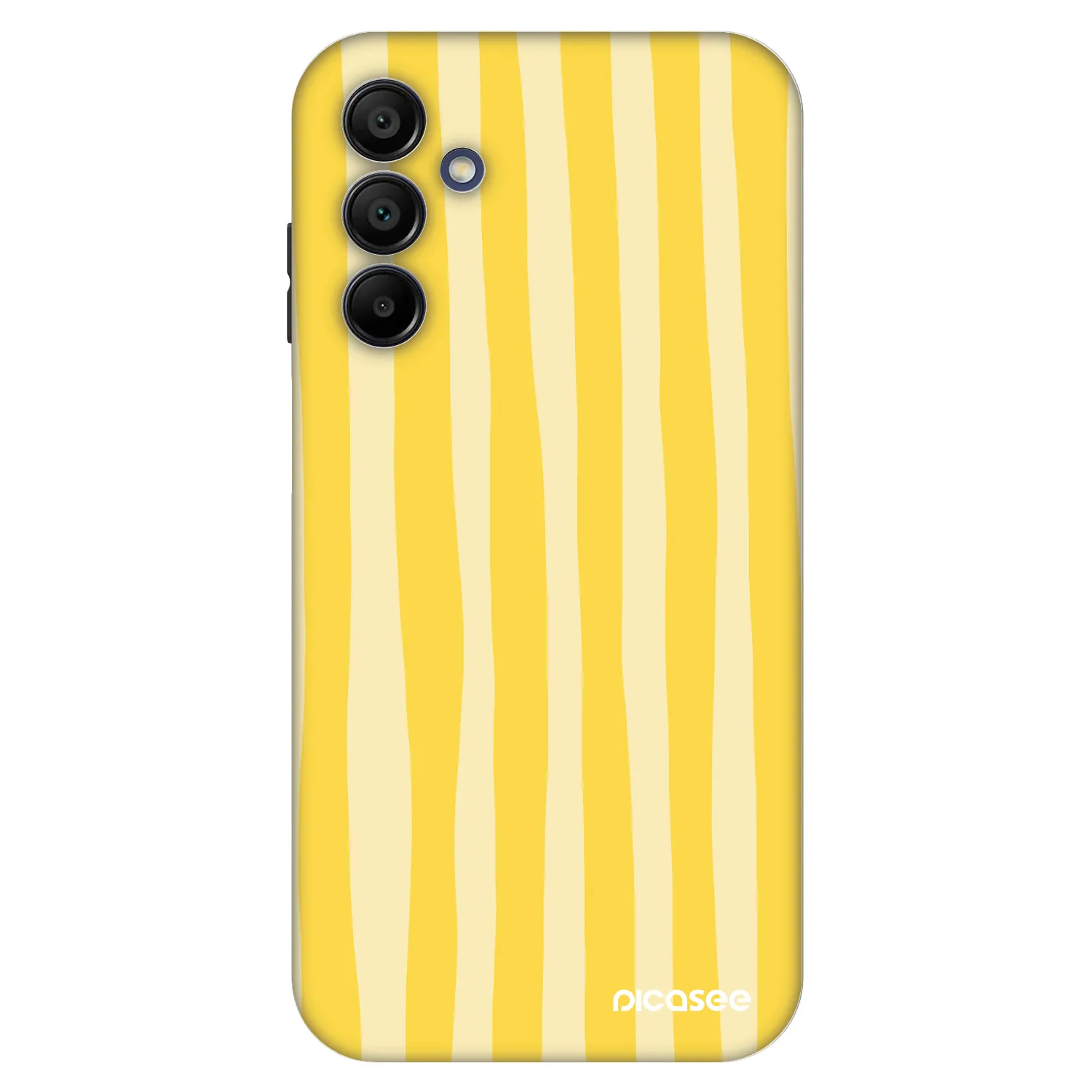 Picasee Fashion Case pentru Samsung Galaxy A15 A156B 5G - Lines lemon