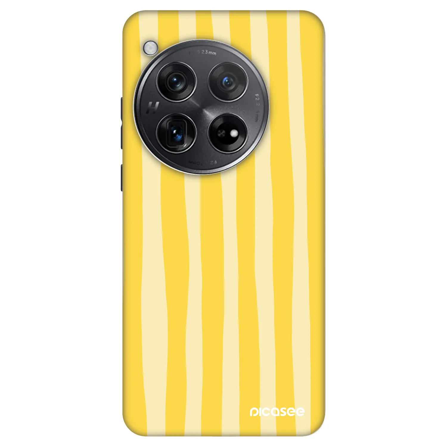 Picasee Fashion Case pentru OnePlus 12 5G - Lines lemon