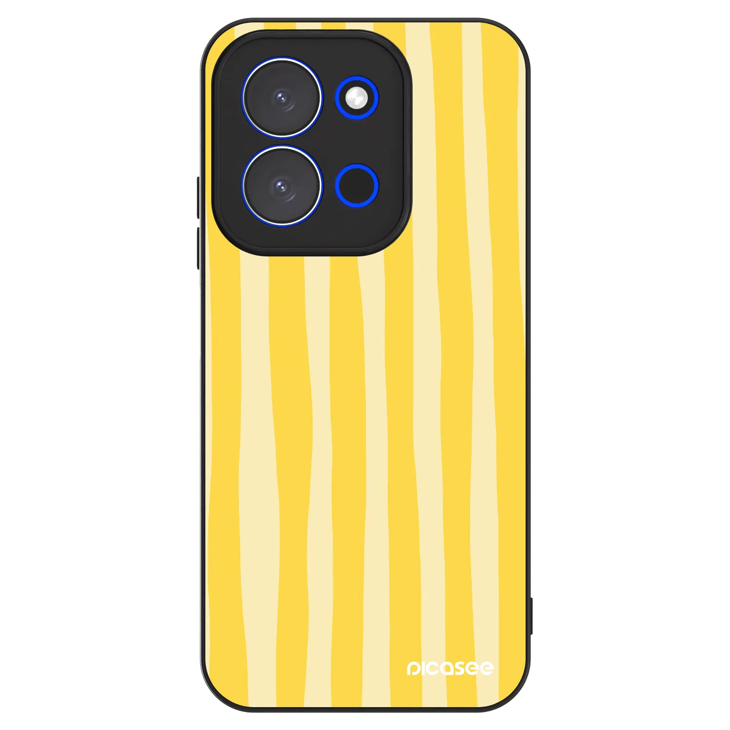 Picasee ULTIMATE CASE pentru Xiaomi Redmi 15C 4G - Lines lemon