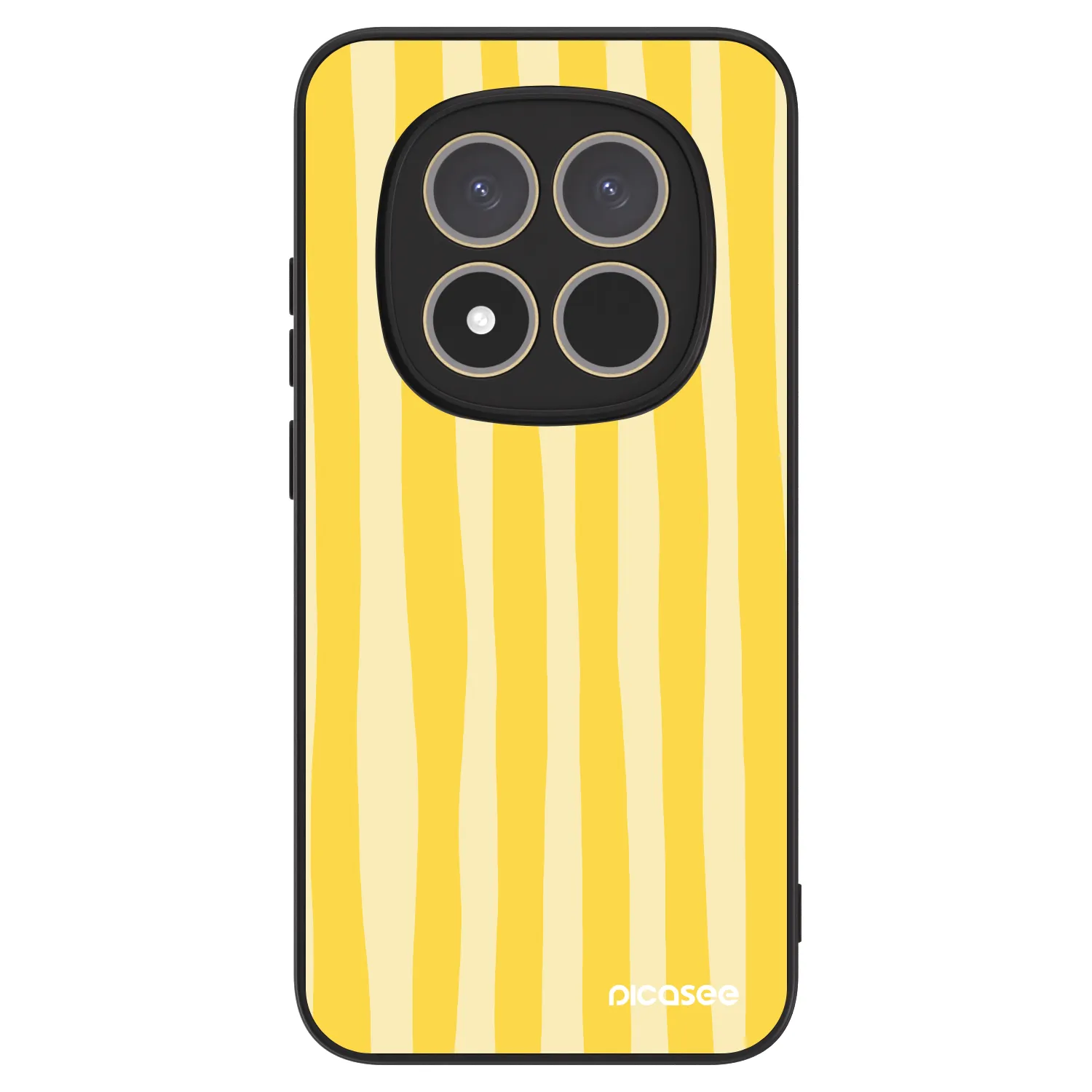 Picasee ULTIMATE CASE pentru Xiaomi Redmi Note 15 Pro 4G - Lines lemon