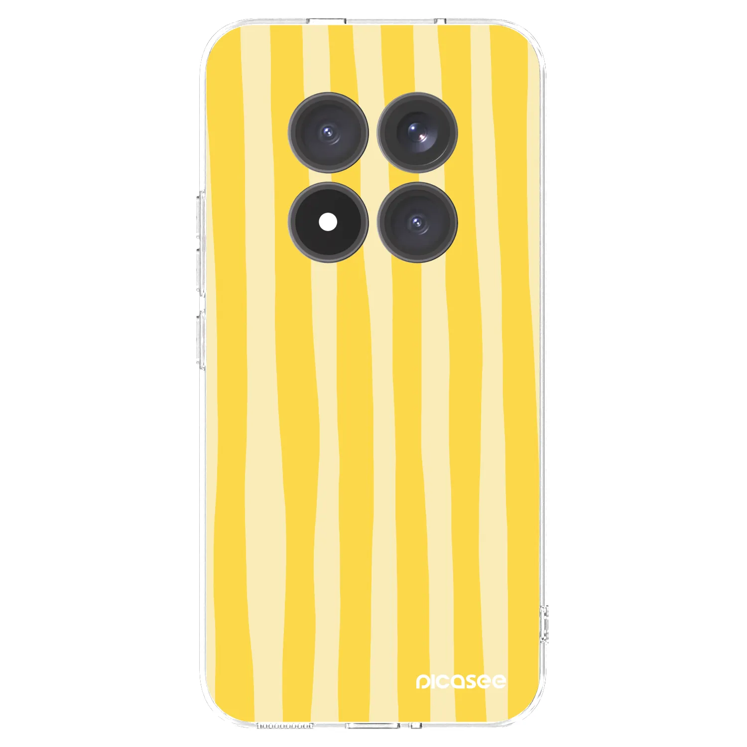 Picasee husă transparentă din silicon pentru Xiaomi Redmi Note 15 Pro+ - Lines lemon